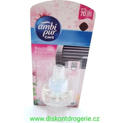 Ambi Pur Car Blossom & Breeze náhradná náplň 7 ml