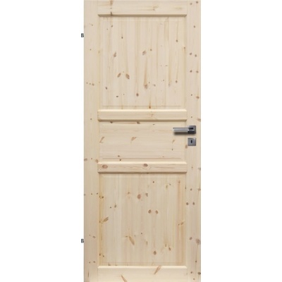 Normandia 70 L, 75 x 198 cm, masivní dřevo, levé, borovice, plné Z06302