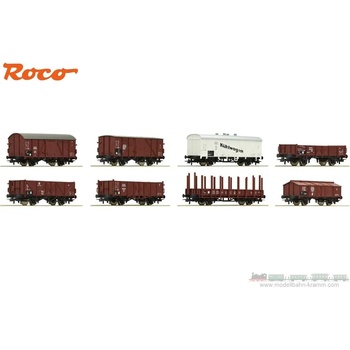 Image 1 of Roco Комплект товарни вагони 8 бр. drg -комплект (44003)