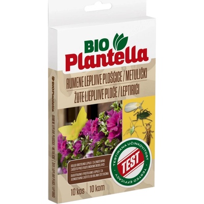 Desky lepové BIO PLANTELLA motýl 10ks