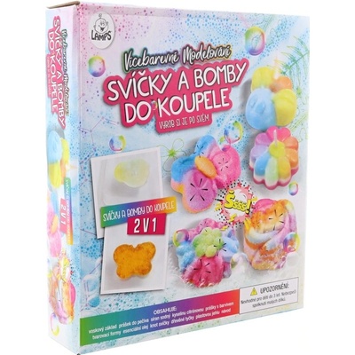 LAMPS Vícebarevná výroba svíčky a koupelových bomb