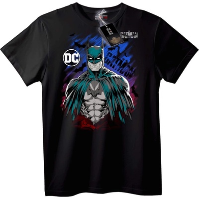 NOONEBRAND Тениска Batman Герой на DC - S, White