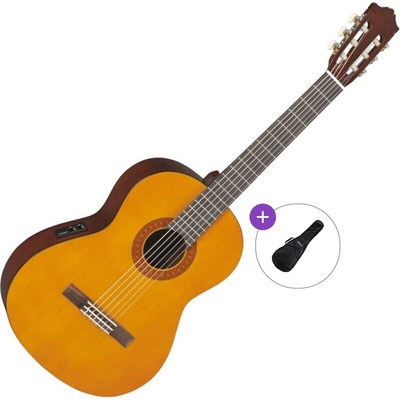 Yamaha CX40II Basic SET 4/4 Natural Класическа китара с предусилвател