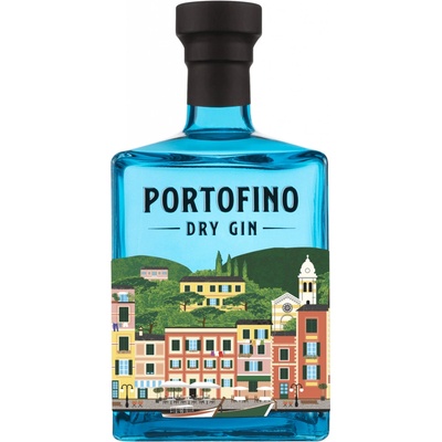 Portofino Dry Gin Magnum 43% 1,5 l (čistá fľaša)