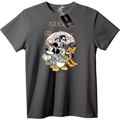 NOONEBRAND Тениска Gucci Disney герои - 2XL, White