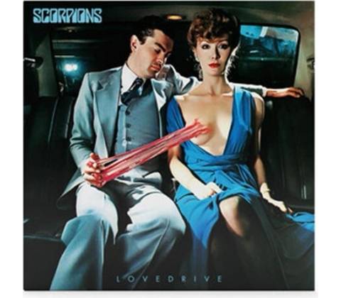 Scorpions • Lovedrive - transparent Red LP