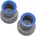 Losi Светлосиви MT джанти, синьо beadlock (2): Mini LMT