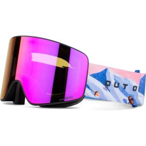 Out Of Ски маска Out of Void Small Mirror S2 Ski goggles - Sushi / Violet MCI - размер One Size (417-5887-0311)