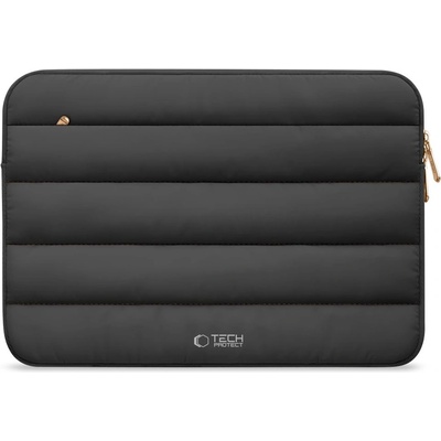 Tech-Protect Калъф за лаптоп 13-14 инча от Tech Protect Fluffy - Черен (5906302362448)