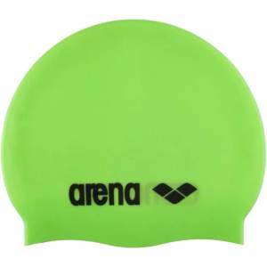 Arena плувна шапка arena classic silicone cap зелен