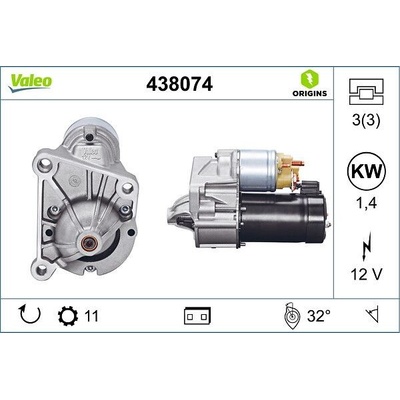Štartér VALEO ORIGINS NEW OE TECHNOLOGY 438074