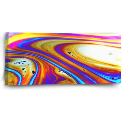 Sablio Obraz Farebná abstrakcia - 110x50 cm