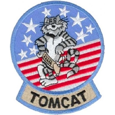 Made In USA Nášivka F-14 TOMCAT barevná