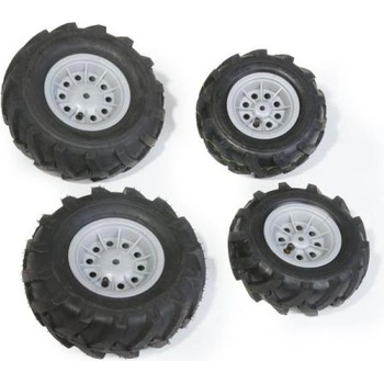 Rolly Toys Надуваеми гуми за трактори Junior, Farmtrac - сиви