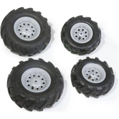 Rolly Toys Надуваеми гуми за трактори Junior, Farmtrac - сиви