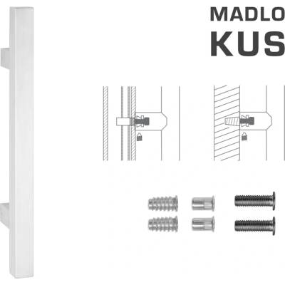 MPkovania FT - MADLO kód K31 25x25 mm SP ks Rozteč madla: 210 mm, Rozmer profilu madla: 25x25 mm, Dĺžka: 400 mm