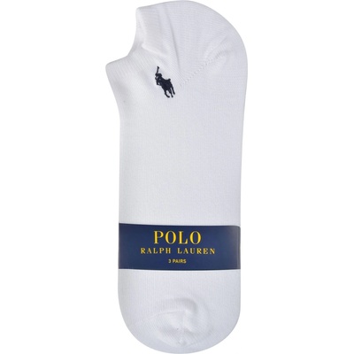 Ralph Lauren Чорапи POLO RALPH LAUREN Three Pack Trainer Socks - White