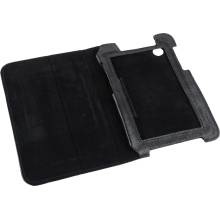 QUER kožené puzdro na tablet Samsung Galaxy Tab 2 7.0 P3100 Čierne L-KOM0425