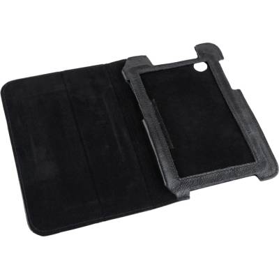 QUER kožené puzdro na tablet Samsung Galaxy Tab 2 7.0 P3100 Čierne L-KOM0425