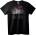 NOONEBRAND Тениска In Flames Турне Европа 2026 - 2XL, White