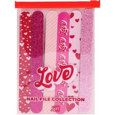 JöVő sada pilníků na nehty Love 6 ks