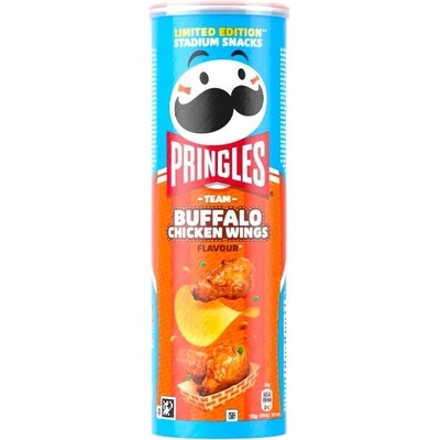 Pringles Чипс Пилешки крилца Бъфало 165 г