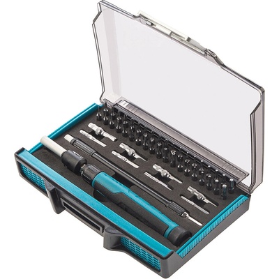 GROSS Комплект битове и вложки с прецизна отвертка gross 11599, 48 части (11599)