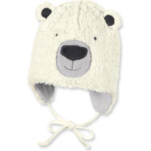Sterntaler Детска зимна шапка Sterntaler - Мече, 45 cm, 6-9 месеца (4501680) - baby