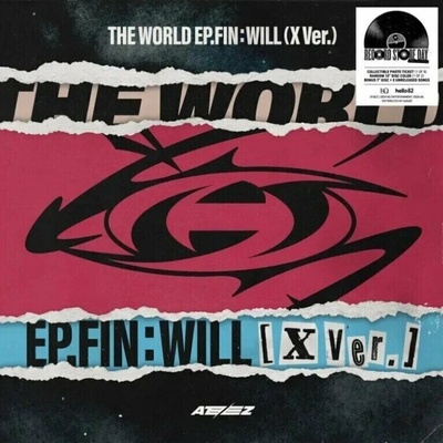 Ateez - The World Ep.Fin : Will (X Ver.) (RSD) (Limited Edition) (Gatefold) (Coloured) ( + 7" SP) LP