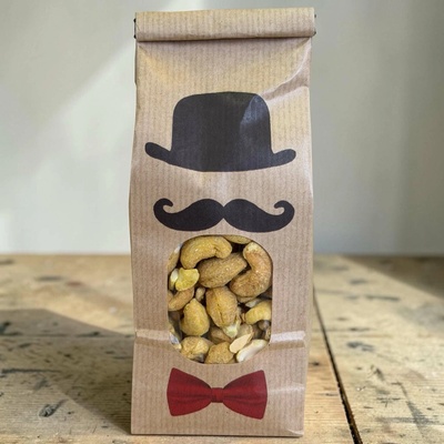 Nutworld Kešu kari pro muže s knírem 180 g