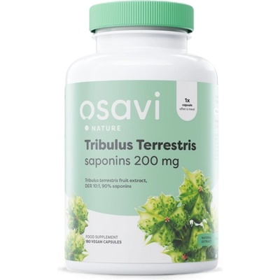 Osavi Tribulus Terrestris 90% | 200 mg Saponins [180 капсули]
