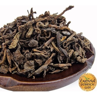 Čajovňa dobrých ľudí Čierňava Pu Erh, Shu Cha tmavý čaj z čajovne 50 g