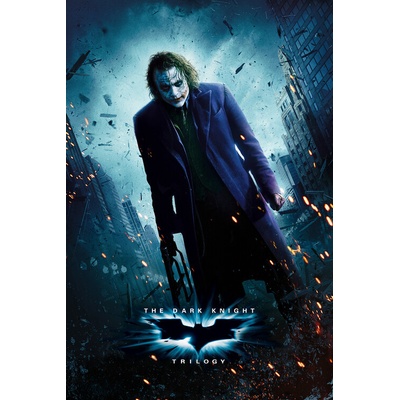 Plagát, Obraz - The Dark Knight Trilogy - Joker, 61 × 91.5 cm
