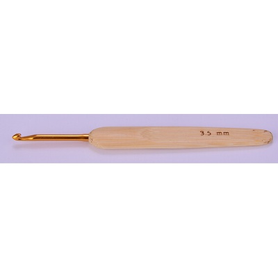 Háček kovový 14 cm s dřevěnou rukojetí Varianta: 3,5