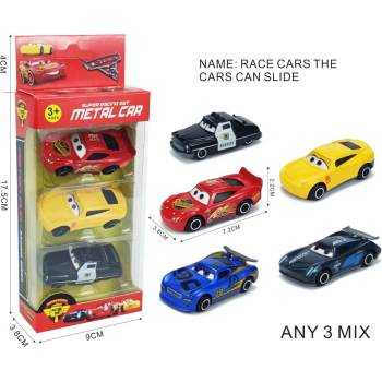 Image 1 of Armtoys 3 МЕТАЛНИ КОЛИЧКИ С ОЧИ В КУТИЯ