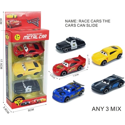 Armtoys 3 МЕТАЛНИ КОЛИЧКИ С ОЧИ В КУТИЯ