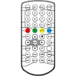GENERAL REFLEXION LED1014DV - съвместимо дистанционно управление на марката General (LED1014DV) Дистанционно