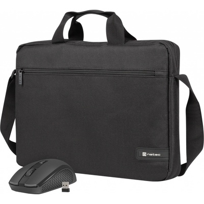 Natec set WALLAROO 2, brašna pro NB 15,6" + bezdrátová myš 1600 DPI (NTO-2051)