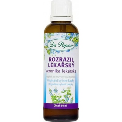 Dr. Popov Bylinné kapky Rozrazil lékařský 50 ml