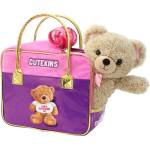 CuteKins Плюшена играчка CuteKins - Мече в чанта Mosha (35049) - ozone