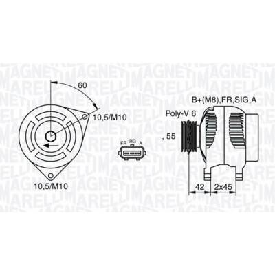 generátor MAGNETI MARELLI 063377416010