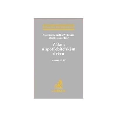 Zákon o spotřebitelském úvěru. Komentář