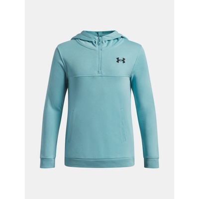 Under Armour mikina UA Rival LW tyrkysová