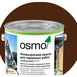 Osmo Country Colour 2607 Dark Brown - Цветно плътно финошно масло (4168)