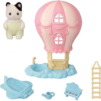 Sylvanian Families 5527 Mačiatko a zábavný balón pre bábätká