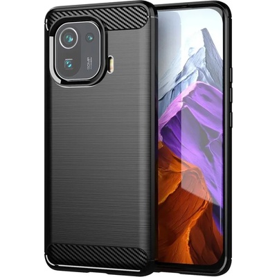 Xiaomi Anti Shock гръб Carbon за Xiaomi Mi 11 Pro, Черен (3499)