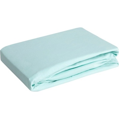 Takoy jersey prostěradlo s gumou z bavlny barva mátové 125 g/m2 Design 91-HF-429759 240x220x30 240x220