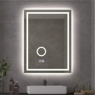 Inter Ceramic ОГЛЕДАЛО ЗА БАНЯ С ВГРАДЕН led icl 1828 (6988354264771)