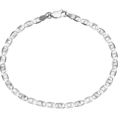 Bealio 10449 stříbrný náramek VALENTÝNKA spiral 19 cm 03-10449-0459