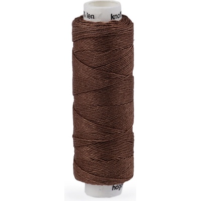 Nitě lněné knoflíkové 50 m Varianta: 727 hnědá, Balení: 1 ks